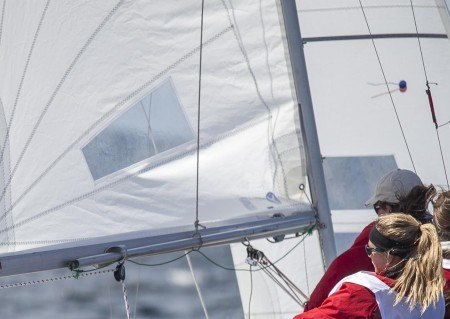 Folia okienna 0,75mm 140cm ANTIBLOCK niebieskawa - 1 m