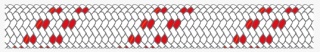 Lina szot / fał Dyneema® czerwona 5mm