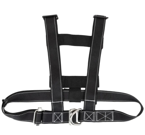 Pas bezpieczeństwa / szelki asekuracyjne ISO 12401 – dla dorosłych powyżej 50 kg, do jachtu, budownictwa i przemysłu