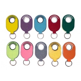 Pływający brelok POMARAŃCZOWY umożliwiające łatwą identyfikację kluczy