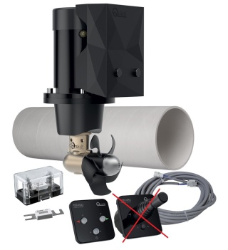 Ster strumieniowy QUICK 2,2 kW, tunel 125mm (zetsaw z kablem sterującym, tunelem, bezpiecznikiem i panelem sterowania)