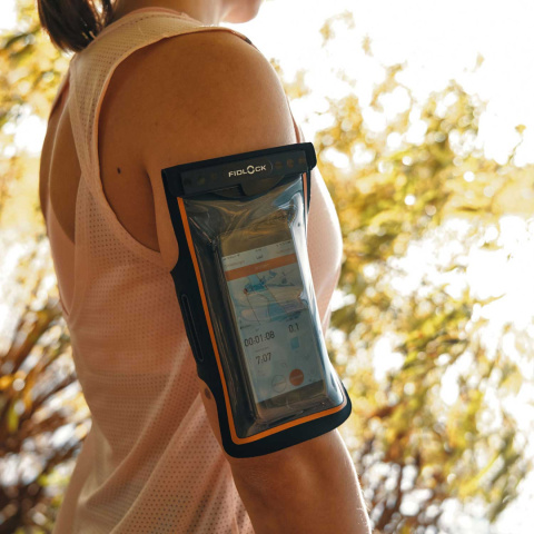 FIDLOCK HERMETIC Armband BTB – czarna/przezroczysta