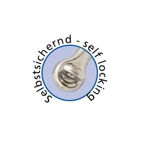 Szekla WICHARD 10mm w kształcie litery D.