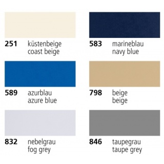 Tkanina SATTLER szary (832) Covermaster Duo PES dwustronna PVC 205cm 420g/m²