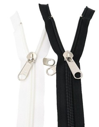 Zamek spiralny 6mm biały