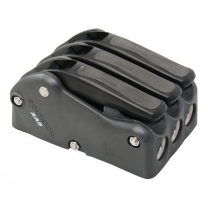 Stoper fału Spinlock XAS potrójny 6–12 mm, aluminium, max 500 kg