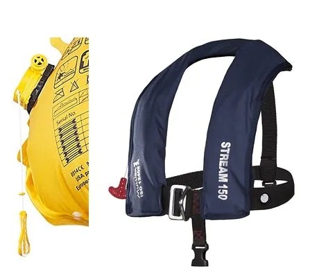 Automatyczna Kamizelka Ratunkowa 150N z hydrostatem Hammar - Granatowa