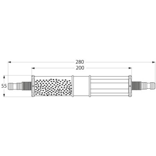 Filtr powietrza do zbiornika fekaliów 3/4" – 1"