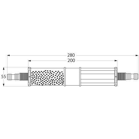 Filtr powietrza do zbiornika fekaliów 3/4" – 1"