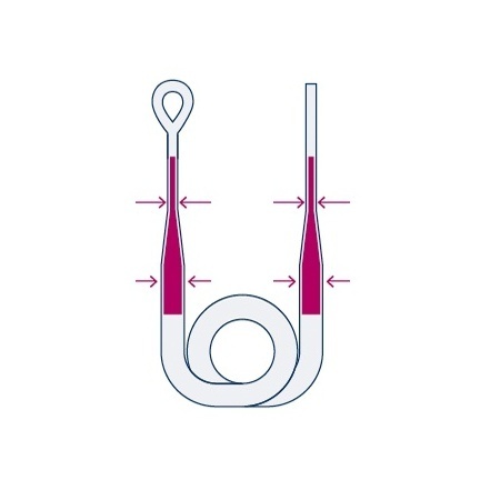 Gotowy szot grota dla optymistów OpitRace różowo-srebrna