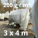 Plandeka 200 g/m² 3x4 m – plandeka transportowa i magazynowa, odporna na warunki pogodowe, Sailor24.pl
