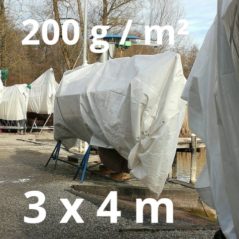 Plandeka 200 g/m² 3x4 m – plandeka transportowa i magazynowa, odporna na warunki pogodowe, Sailor24.pl