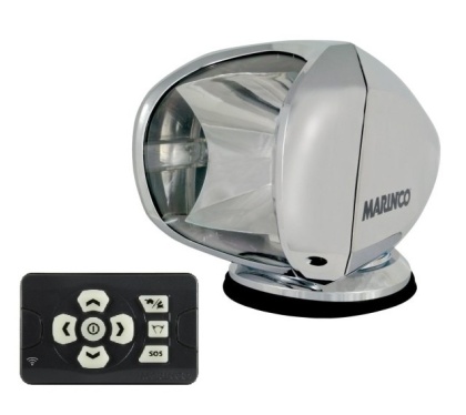 Szperacz Reflektor do Łodzi MARINCO Chrom 12V/24V 100W