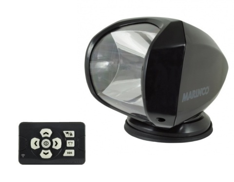 Szperacz Reflektor do Łodzi MARINCO Czarny 12V/24V 100W