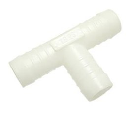 Złącze węża typu T. Średnica 25mm długość 105mm POM