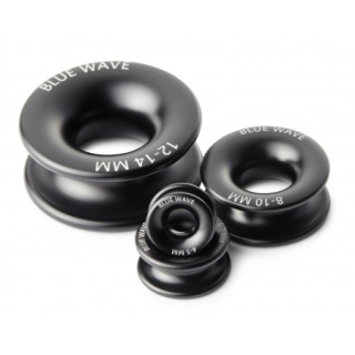 BLUEWAVE Kausza okrągła aluminiowa do liny 8–10 mm