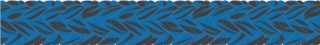 Lina żeglarska na szoty i fały, Tasmania Mottled 10mm NAKRAPIANY NIEBIESKI