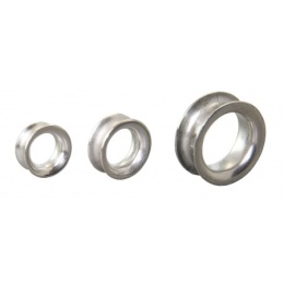 Pierścień ze stali nierdzewnej o średnicy wewnętrznej 14 mm, do liny maks. 8 mm