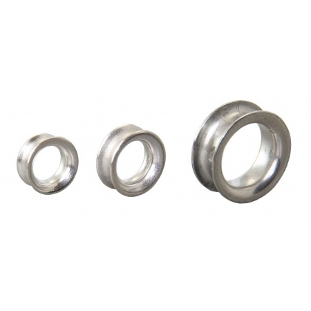 Pierścień ze stali nierdzewnej o średnicy wewnętrznej 14 mm, do liny maks. 8 mm