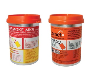 Pławka dymna pomarańczowa COMET