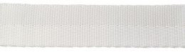 Rolka 50m TAŚMY POLIESTROWEJ STANDARD biały 25mm - na metry
