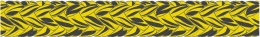 TASMANIA 6mm cętkowana czarno-żółta