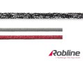 Lina żeglarska ROBLINE Admiral 3000 PES-Taslan/Robtec-XLF 8mmczarno- 8 mm czarna regatowa do szotów i fałów