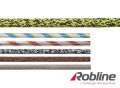 Lina żeglarska ROBLINE Admiral 7000 PES/Dyneema srebrna 6 mm szara regatowa do szotów i fałów