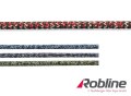 Lina żeglarska ROBLINE Coppa Dura PES-PESsoft-Tech/Dyneema -- 4 mm czerwona regatowa do szotów i fałów