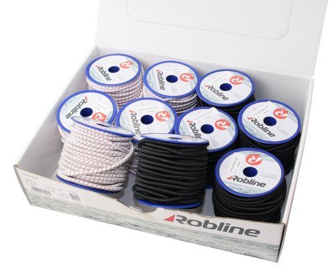 Lina żeglarska ROBLINE Przewód gumowy PES/NR 10m 10 szt. 4 mm do jachtów