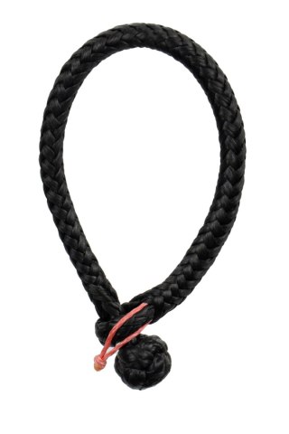 Szekla tekstylna Dyneema ROBLINE Robtec Ocean 3.5 mm czerwona do szotów i fałów
