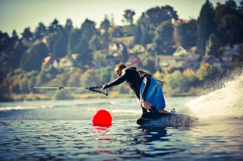 Bojka do nart wodnych POLYFORM rozmiar 1 200mm ZIELONA