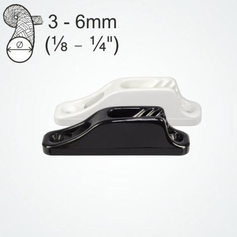 Knaga rowkowa CLAMCLEAT® JUNIOR WHITE na linę 3 - 6mm
