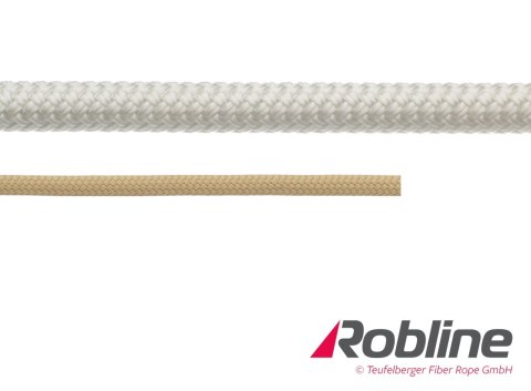 Lina żeglarska ROBLINE Globe Pro PES/Robtec 10 mm regatowa do szotów i fałów