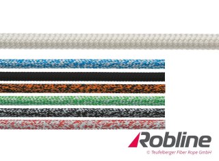 Lina żeglarska ROBLINE Globe Pro PES/Robtec - 14 mm zielona regatowa do szotów i fałów