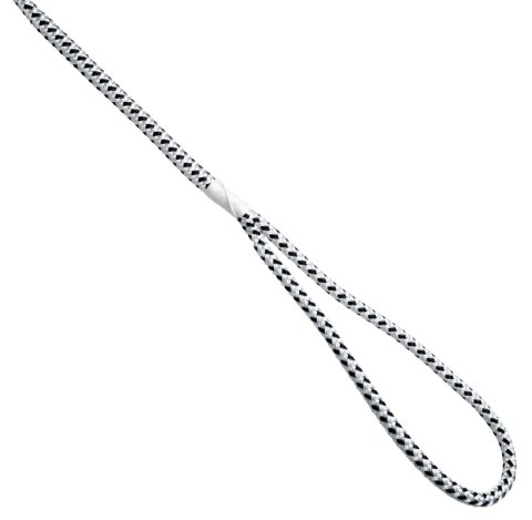 Lina żeglarska ROBLINE Lina cumownicza Rio PES/PES, oczko czarno- 5 m 8 mm czarna do jachtów