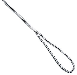 Lina żeglarska ROBLINE Lina cumownicza Rio PES/PES, oczko czarno- 7 m 12 mm czarna do jachtów