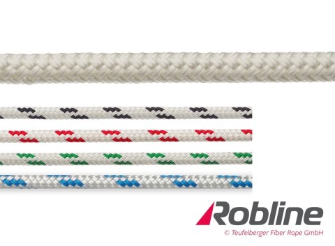 Lina żeglarska ROBLINE Orion PES/PES 4 mm biała do jachtów