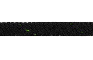 Lina żeglarska ROBLINE Rio Green PES/PESzrecyklingu 12 mm czarna do jachtów