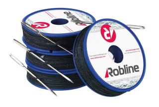 Nić żeglarska ROBLINE Nić i igła woskowana PES,, 80 m ROBLINE 0.8 mm