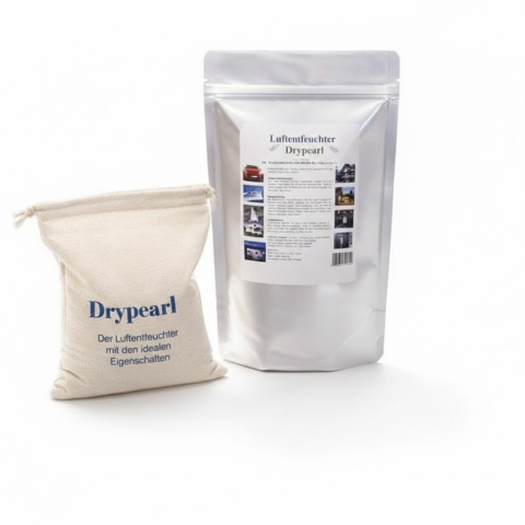 Osuszacz, pochłaniacz wilgoci wielorazowego użytku DRYPEARL 590g