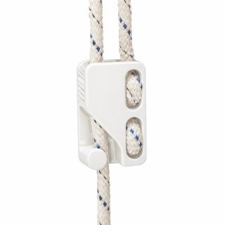 Clamcleat Fender Cleat Large – pętla do odbijaczy 6–12 mm, biała