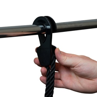 Fastfender 25 czarny - "wieszak" na odbijacz, 2szt.