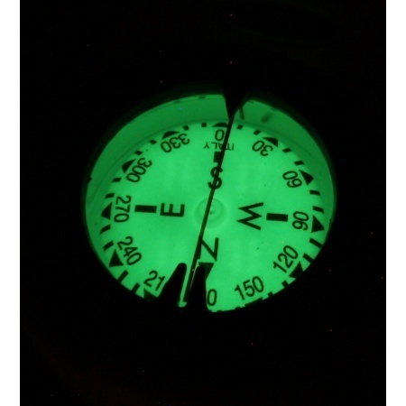 Kompas ręczny - ORION zółta obudowa