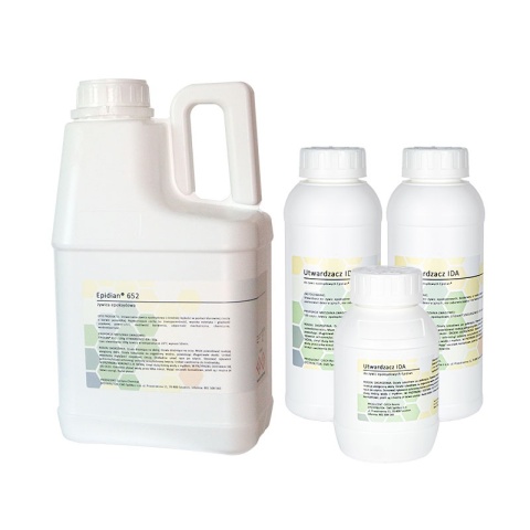 Epidian 652 + utwardzacz IDA – transparentna żywica epoksydowa do laminowania i odlewów
