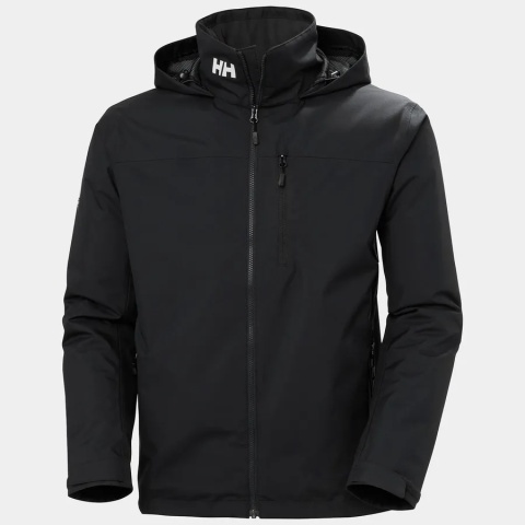 Kurtka żeglarska Helly Hansen Crew Hooded Midlayer Jacket 2.0 – Czarna