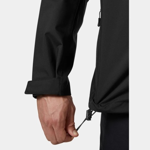 Kurtka żeglarska Helly Hansen Crew Hooded Midlayer Jacket 2.0 – Czarna