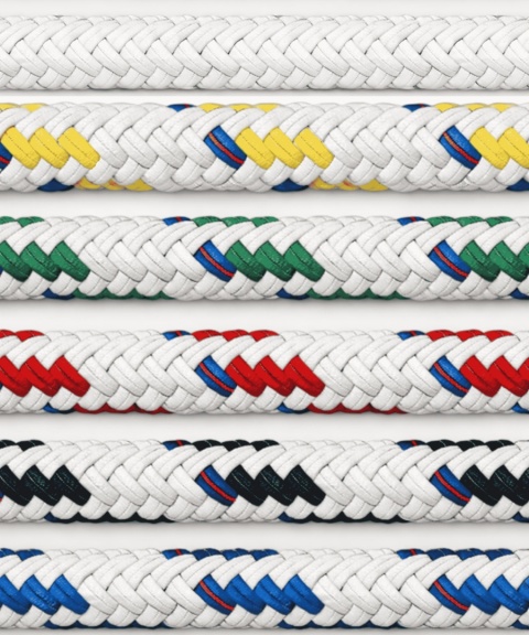 lina żeglarska GLEISTEIN CUP poliestrowa o niskiej rozciągliwości