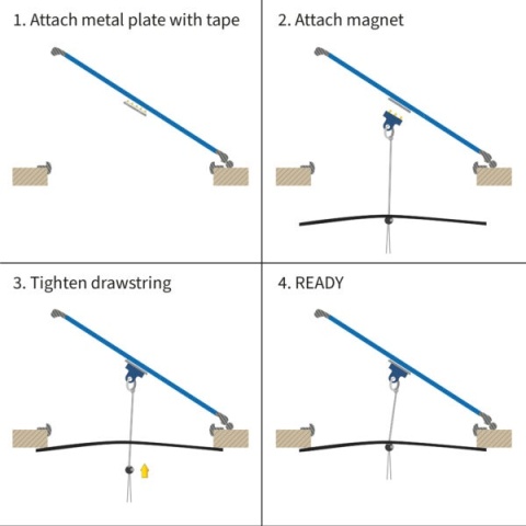 Moskitiera 800 x 800 mm