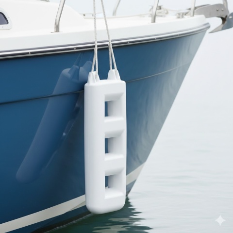 Odbijacz drabinkowy Majoni – biały (2 / 3 / 4 stopnie)